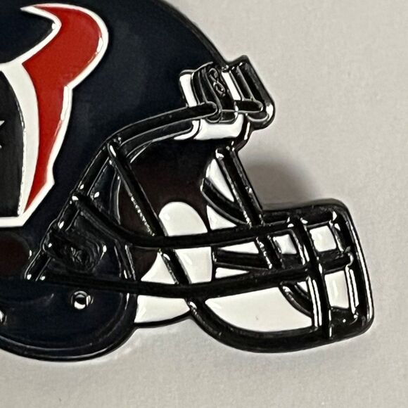 Houston Texans Helmet Hat Pin Pins Streetwear Hats Bag Football Fitted New Era - Picture 3 of 8